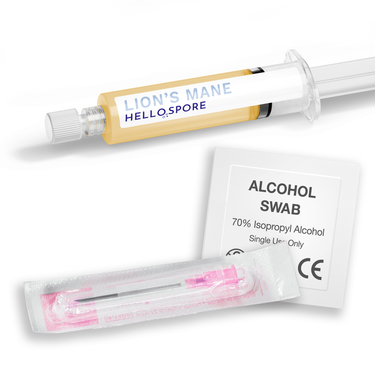 Lion's Mane 10cc Liquid Culture Syringe